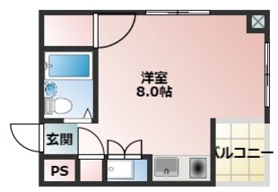 ベルトピア立花1の物件間取画像